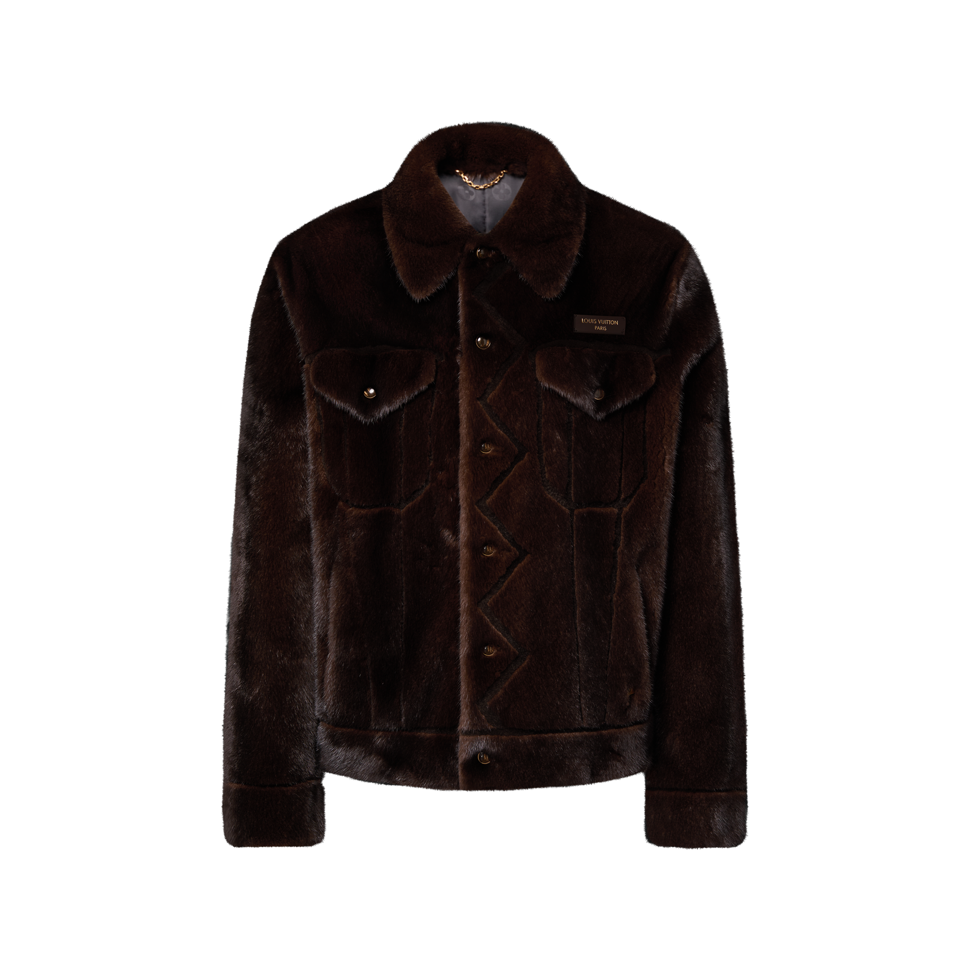 Mink Trucker Jacket - High-End Ready-to-Wear | LOUIS VUITTON